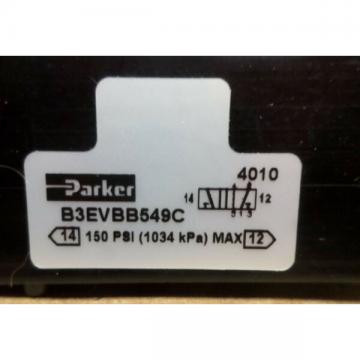 Parker B3EVBB549 Pneumatic Solenoid Valve