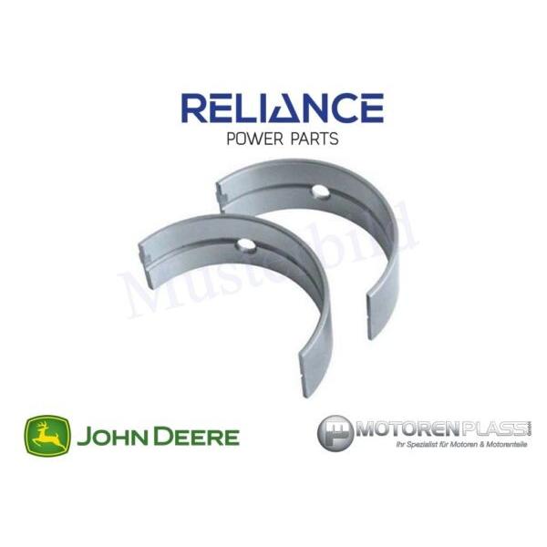 Crankshaft Bearings Pair Hours for John Deere 4045d,4045t,6068t Re65165 #1 image