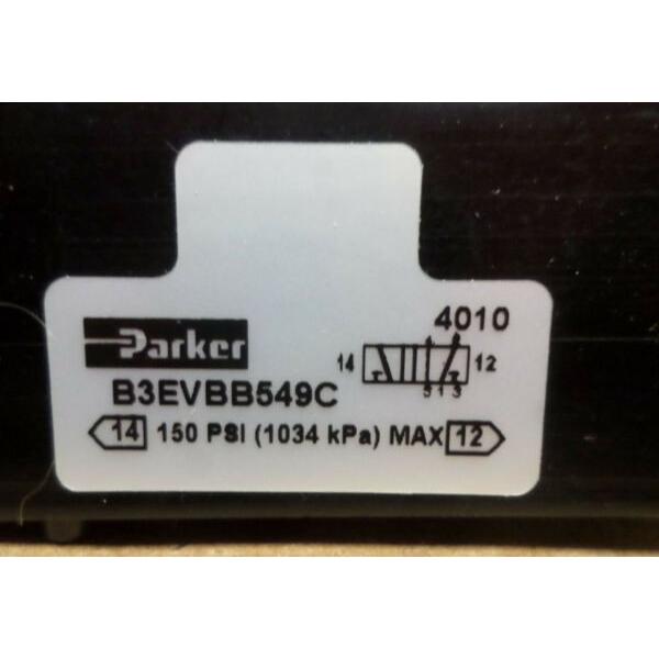 Parker B3EVBB549 Pneumatic Solenoid Valve #1 image