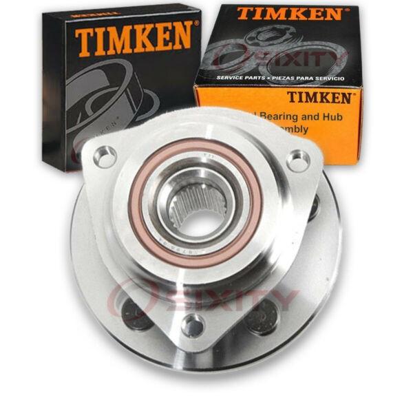 Timken Front Wheel Bearing & Hub Assembly for 1990-1992 Jeep Comanche Left jq #1 image