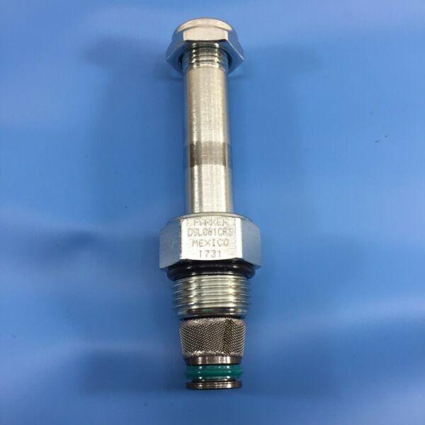 PARKER DSL8ICRS15 GALLONS PER MINUTE STEEL HYDRAULIC SOLENOID VALVE  THREAD #1 image