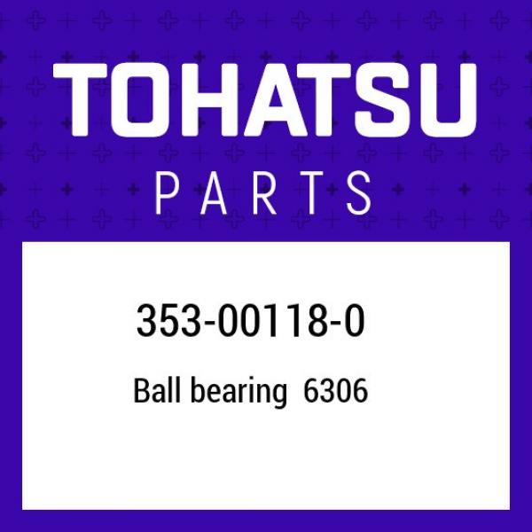 353-00118-0 Tohatsu Main bearing 353001180, New Genuine OEM Part #1 image