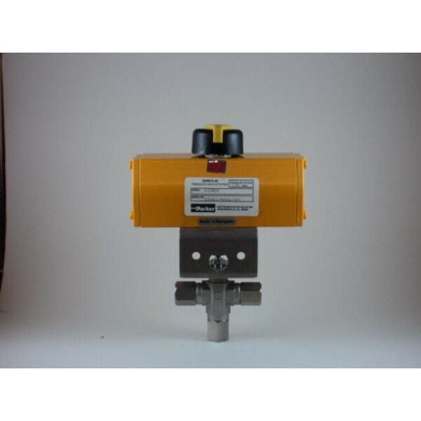 Parker 4F-B6XJ-SS-61ADX - Pneumatic Actuated Ball Valve #1 image