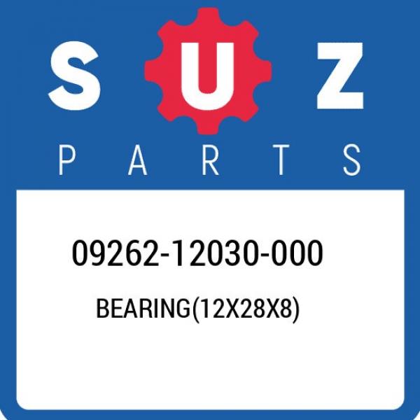 09262-12030-000 Suzuki Bearing(12x28x8) 0926212030000, New Genuine OEM Part #1 image