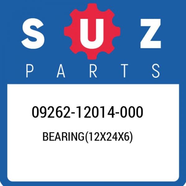 09262-12014-000 Suzuki Bearing(12x24x6) 0926212014000, New Genuine OEM Part #1 image