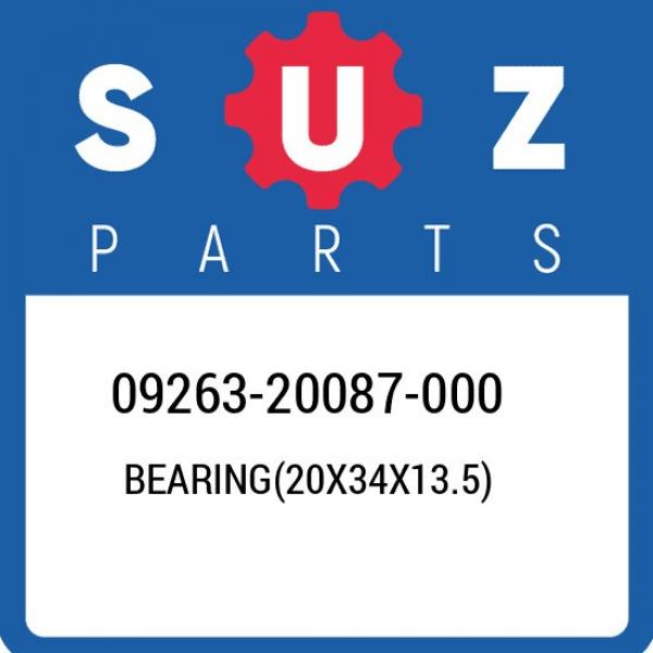 09263-20087-000 Suzuki Bearing(20x34x13.5) 0926320087000, New Genuine OEM Part #1 image