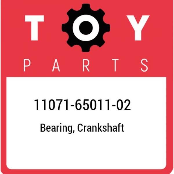 11071-65011-02 Toyota Bearing, crankshaft 110716501102, New Genuine OEM Part #1 image