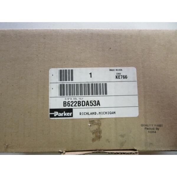 Parker B622BDA53A Pneumatic Air Control Valve 4-Way NEW!!! in Box Free Shipping #1 image